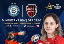 Zi de luptă pentru CS Gloria Bistrița în EHF Champions League