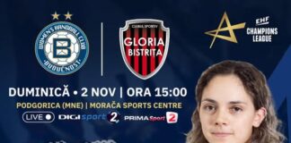 Zi de luptă pentru CS Gloria Bistrița în EHF Champions League