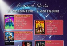 Programul filmelor din perioada 31 octombrie – 6 noiembrie