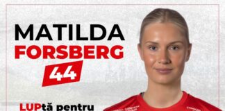 Transfer de ultimă oră la Gloria Bistrița! Matilda Forsberg a semnat cu echipa bistrițeană