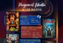 Programul filmelor din perioada 6-12 martie