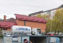Acțiune amplă de igienizare a containerelor de deșeuri din Bistrița, derulată de Supercom SA