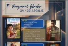 Programul filmelor din perioada 24 – 30 aprilie