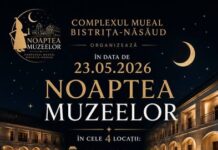 Noaptea Muzeelor 2026, la Bistrița. Expoziții, fanfare, ateliere și surprize până la miezul nopții