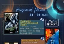 Programul filmelor din perioada 22-28 mai