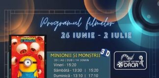Programul filmelor din perioada 26 iunie – 2 iulie