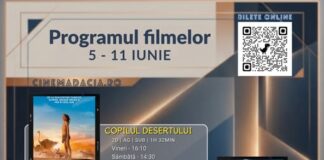 Programul filmelor din perioada 5-11 iunie