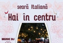 Seară italiană în centrul Bistriței. „Serile de sub castani” continuă sâmbătă