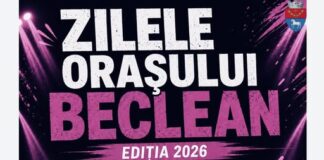 Zilele Orașului Beclean 2026 vor avea loc în perioada 24-26 iulie. 3 Sud Est, Voltaj, Anda Adam și Andreea Bănică, printre artiștii invitați