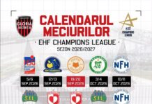 Gloria Bistrița și-a aflat programul din grupele EHF Champions League. Debut în deplasare, primul meci acasă în luna septembrie