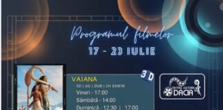Programul filmelor din perioada 17 – 23 iulie