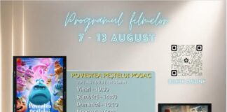 Programul filmelor din perioada 7-13 august