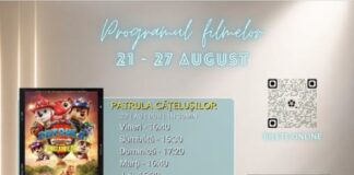 Programul filmelor din perioada 21-27 August