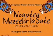 Patru muzee din Bistrița-Năsăud își deschid porțile la „Noaptea Muzeelor la Sate” 2026