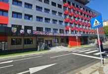 Exercițiu de alarmare în caz de atac aerian, la Spitalul Clinic Județean din Bistrița