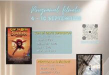 Programul filmelor din perioada 4-10 septembrie