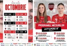 Octombrie plin pentru Gloria Bistrița: 10 meciuri, dintre care 6 pe teren propriu
