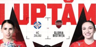 Gloria Bistrița joacă miercuri la Zalău, în Liga Florilor. Partida este transmisă la TVR Sport