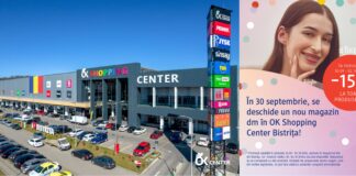 Dm deschide cel mai mare magazin din județul Bistrița-Năsăud, în OK Shopping Center