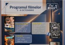Programul filmelor din perioada 2-8 octombrie
