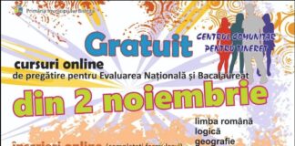 Înscrieri gratuite la cursurile de pregătire pentru Evaluarea Națională și Bacalaureat, la Bistrița