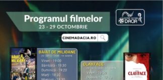 Programul filmelor din perioada 23-29 octombrie