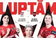Gloria Bistrița joacă joi în Capitală. Duel cu Rapid București în Liga Florilor